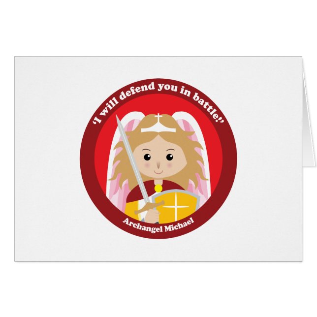 St. Michael el Archangel (Anverso (Horizontal))