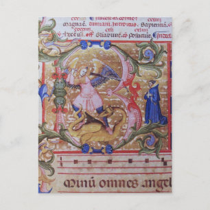 St. Michael, la tarjeta de oración Archangel