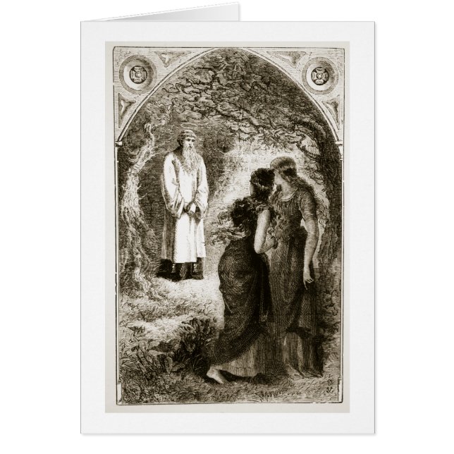 St Patrick se encontró por las vírgenes en la (Frente)