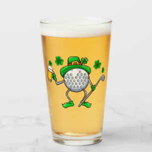 St Patricks Dad Golf Golfing Leprechaun Irish Beer