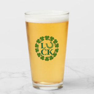 St. Patrick's Day Clover Lucky Horseshoe Beer