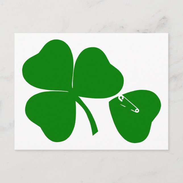 St Patrick's Day consigue una postal de seguridad  (Anverso)