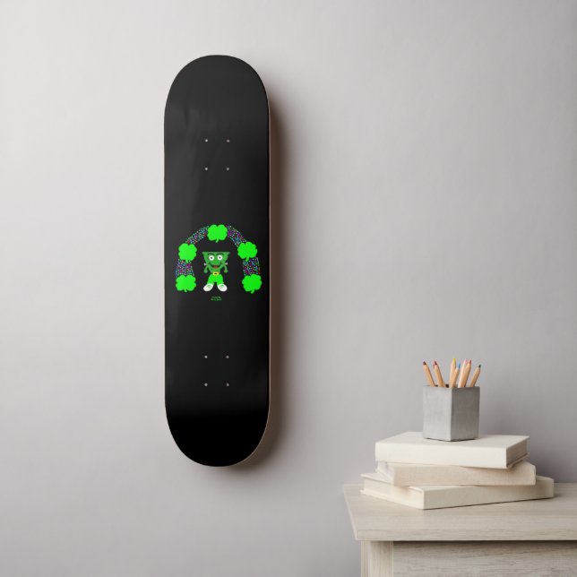 St.  Patrick's FrankenCheese Skateboard (Arte de la pared)
