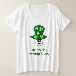 St. Patrick's Mushroom Plus T-Shirt tamaño