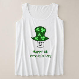 St. Patrick's Mushroom Plus T-Shirt tamaño