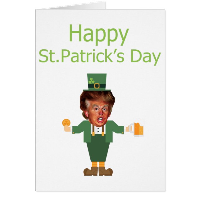 st patricys trump leprechaun (Frente)