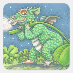 ST. PEGATINAS FANTASY DEL DRAGÓN IRLANDÉS DE PATRI