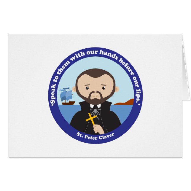 St. Peter Claver (Anverso (Horizontal))