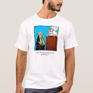 St Peter Humor "Claves de Esposa" camiseta