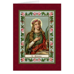 St. Philomena Roses Rosados Palm Cord