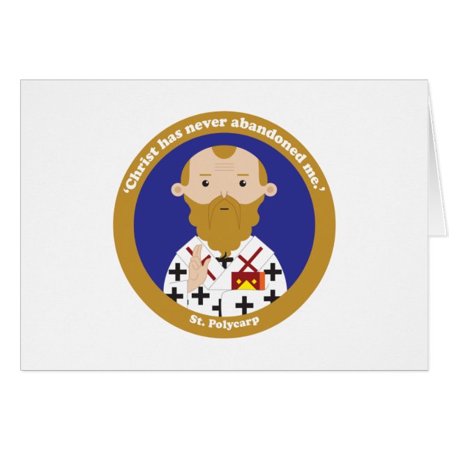 St. Polycarp (Anverso (Horizontal))