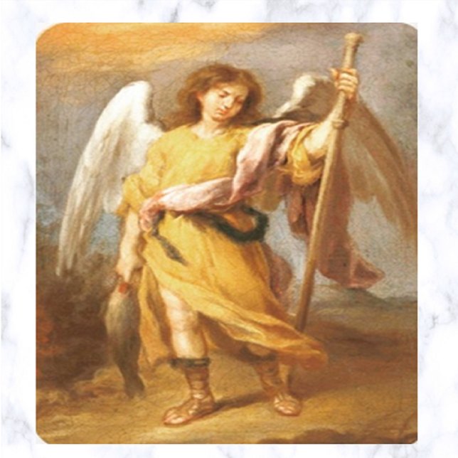 St. Raphael, la tarjeta de oración Archangel (Subido por el creador)