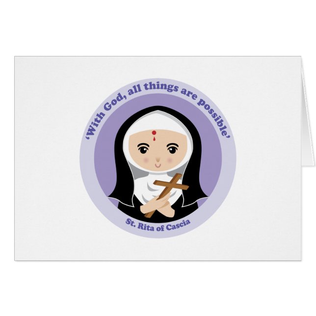 St. Rita de Cascia (Anverso (Horizontal))