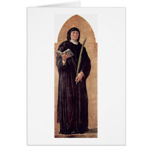 St. Scholastica de Andrea Mantegna