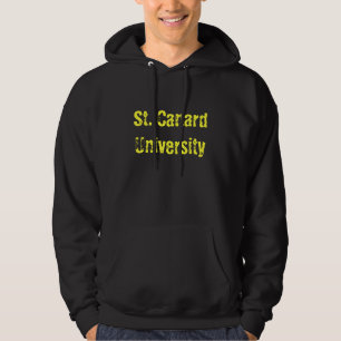 St. Sudadera con capucha de la universidad del