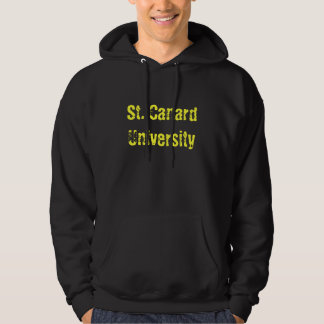 St. Sudadera con capucha de la universidad del