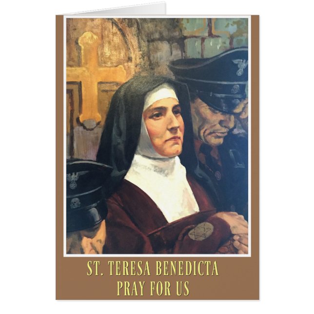 ST TERESA BENEDICTA DE EDITH STEIN CRUZADO (Frente)