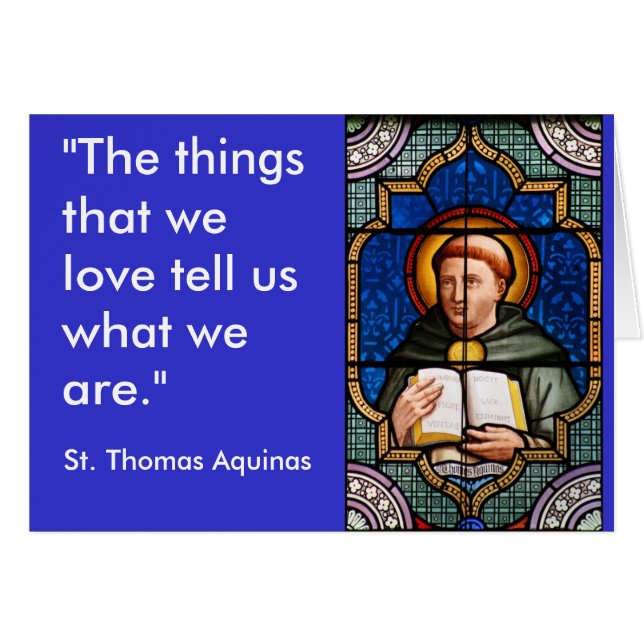 St Thomas Aquinas (Anverso (Horizontal))