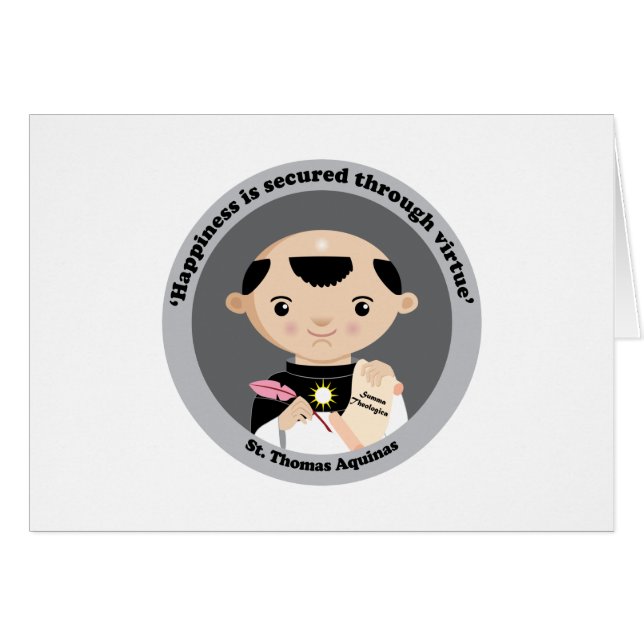 St Thomas Aquinas (Anverso (Horizontal))