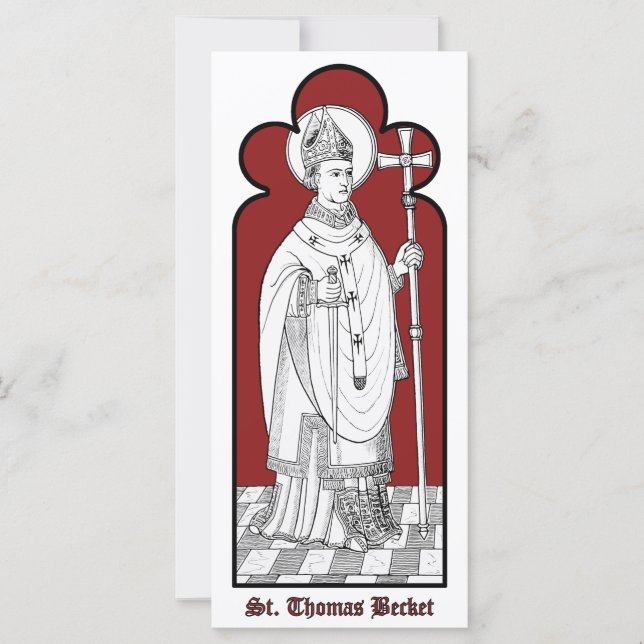 St. Thomas Becket Holding a Sword (M 033) (Anverso)