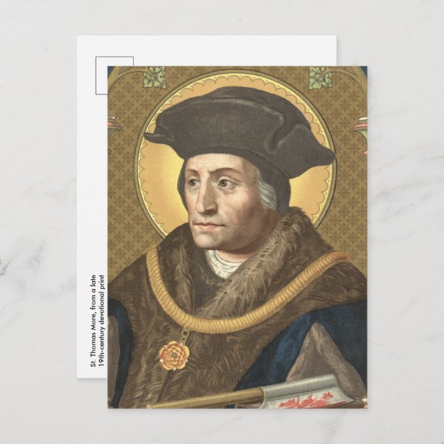 St. Thomas More (SAU 026) Tarjeta Postal 2 (Anverso / Reverso)