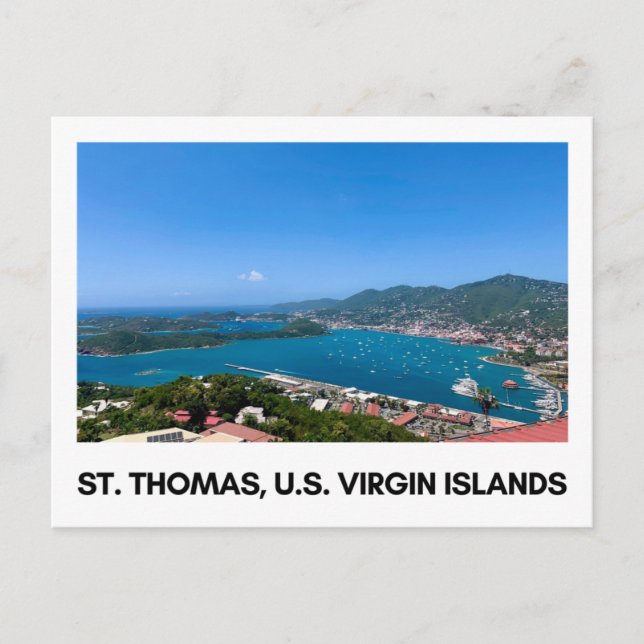 St. Thomas, postal USVI (Anverso)
