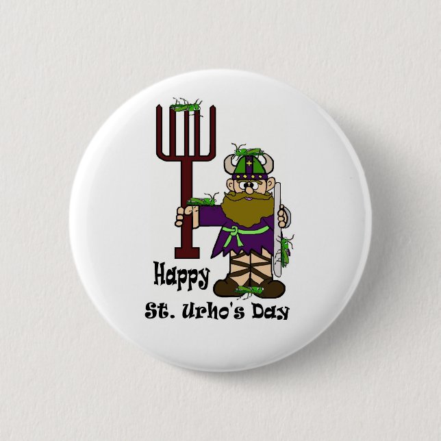 St. Urho con las porciones de botón de los (Anverso)