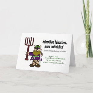 St. Urho La Tarjeta Ambientalista