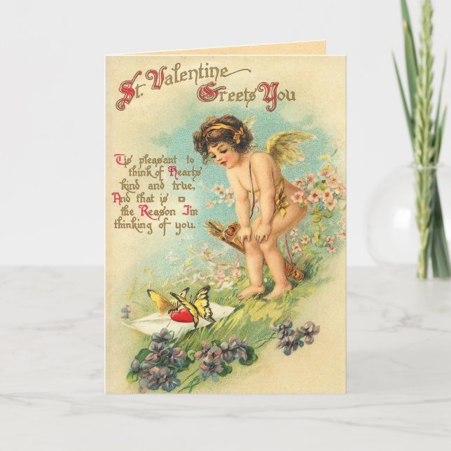 St. Valentine Greetings - Tarjeta El día de San Va (Anverso)