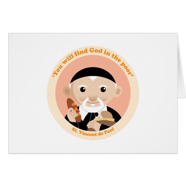 St. Vincent de Paul (Anverso (Horizontal))
