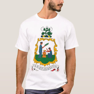 St. Vincent y camiseta del escudo de armas de las