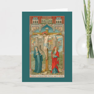 Stabat Mater (SAU 22) Estilo 2 Tarjeta de felicita
