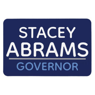 Stacey Abrams para el imán de coches del GOBERNADO