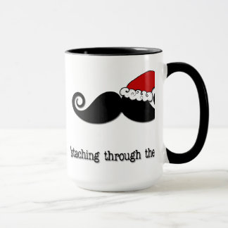 Staching a través de la nieve… - Taza