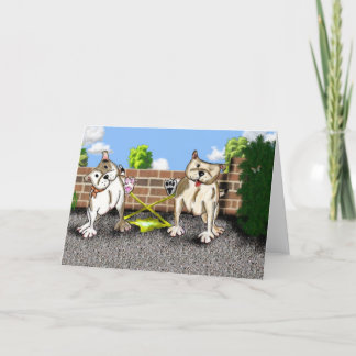 STAFFIE SONRÍE - factor de X - tarjeta de