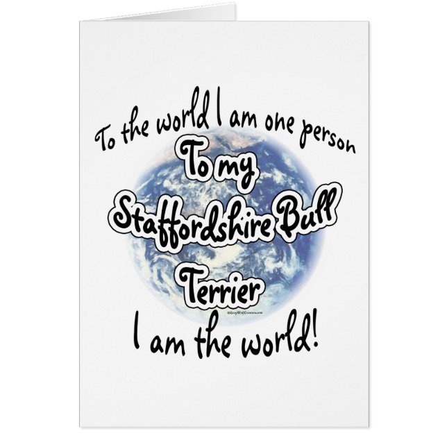 Staffordshire Terrier World 2 (Frente)