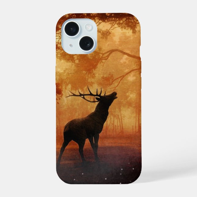 Stag Silhouette en Sunset (Reverso )