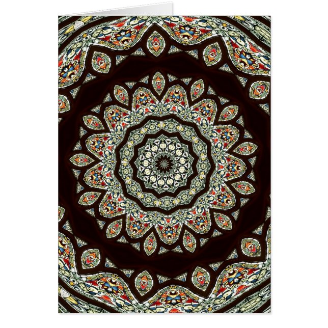 Stained Glass Window Kaleidoscope 13 (Frente)