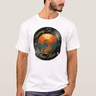 "Stairway to Heaven" Camiseta de Rock Clásico 