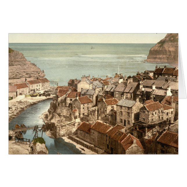 Staithes, Yorkshire, Inglaterra (Anverso (Horizontal))