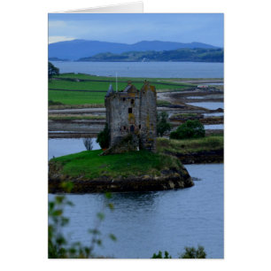 Stalker castillo en Escocia
