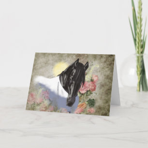 Stallion de Frisia - Tarjeta de saludo