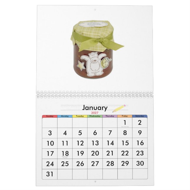¡Stampin para arriba! Calendario (Jan 2027)