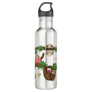 Stanley Sloth botella de agua personalizada rosa
