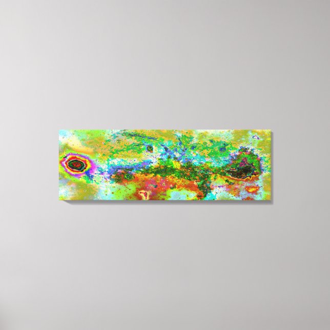 "Star Field" 36" x 12", impresión de lienzo de 1,5 (Anverso)