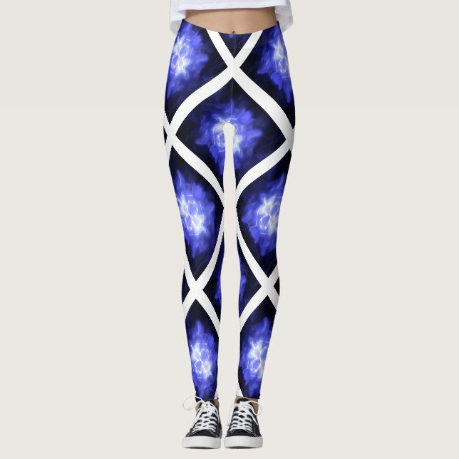 Star Light Star Bright Blue Leggings (Anverso)