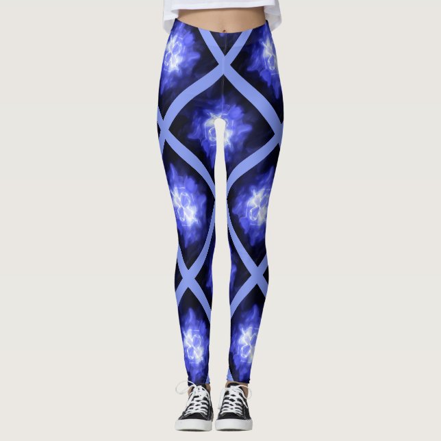 Star Light Star Bright Blue Leggings (Anverso)