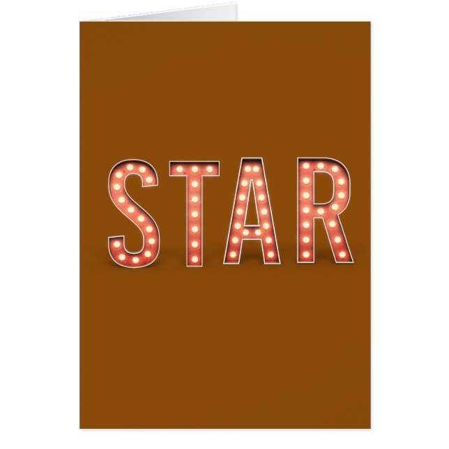 STAR Marquee Lights (Frente)