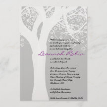 STAR TREE Bar Bat Mitzvah Invitación