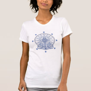 “Starboard & Stars: Una Camiseta de Chinoiserie de